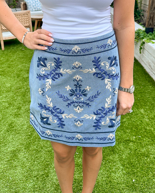 Daydream Garden Mini Skirt