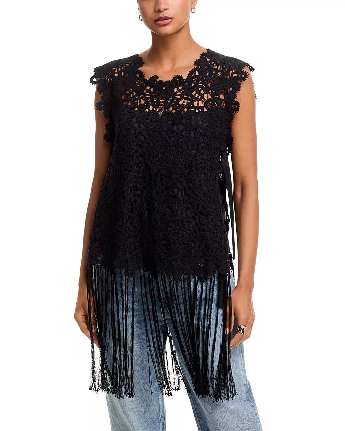 Alina Lace Halter Neck top
