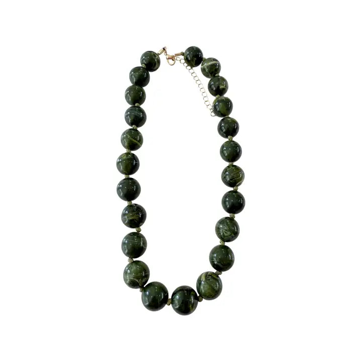 Mabry Chunky Beaded Necklace