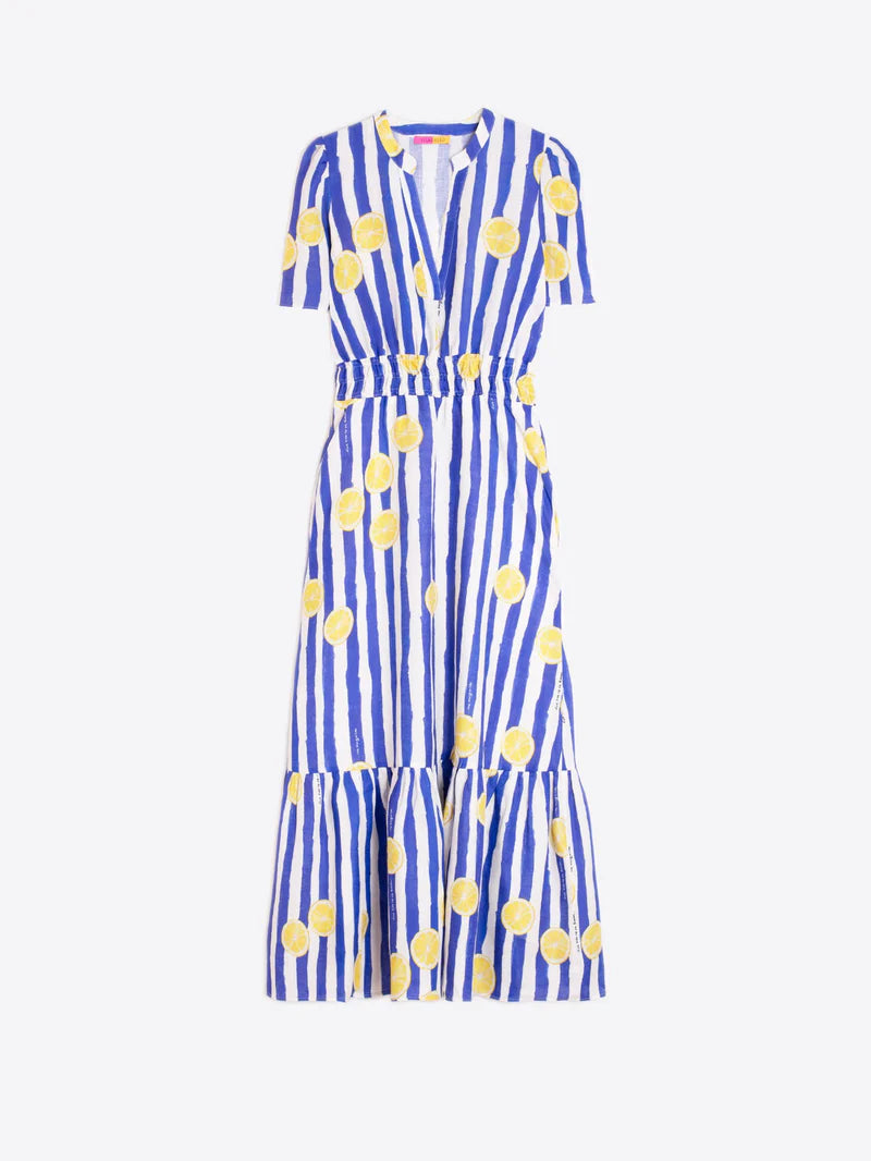 Susie Lemon Striped Dress