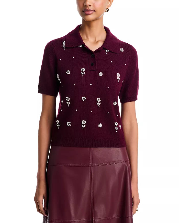 Camilla Top With Embroidery