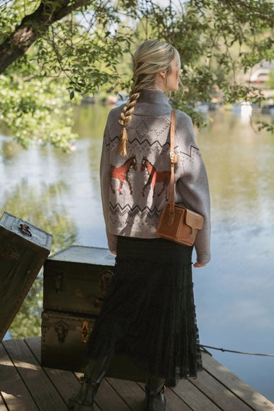 Horse Knit Cardigan