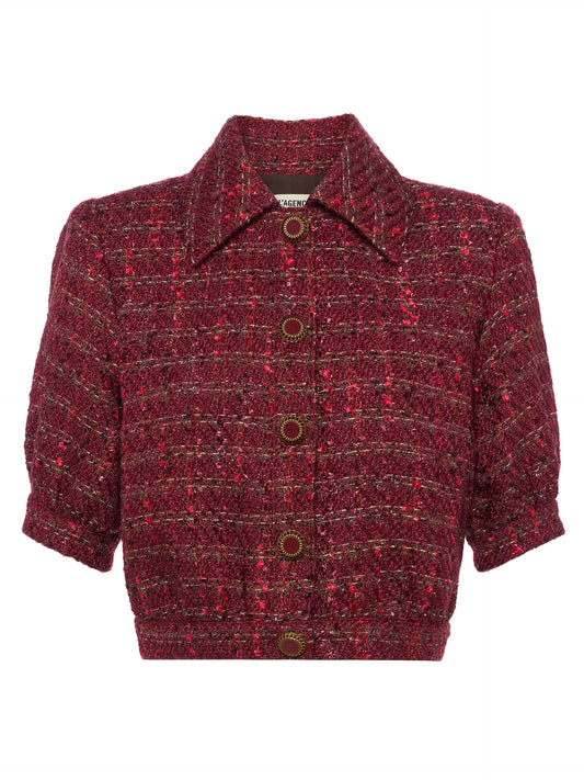 Cove Crop Shirt Sleeve Jacket