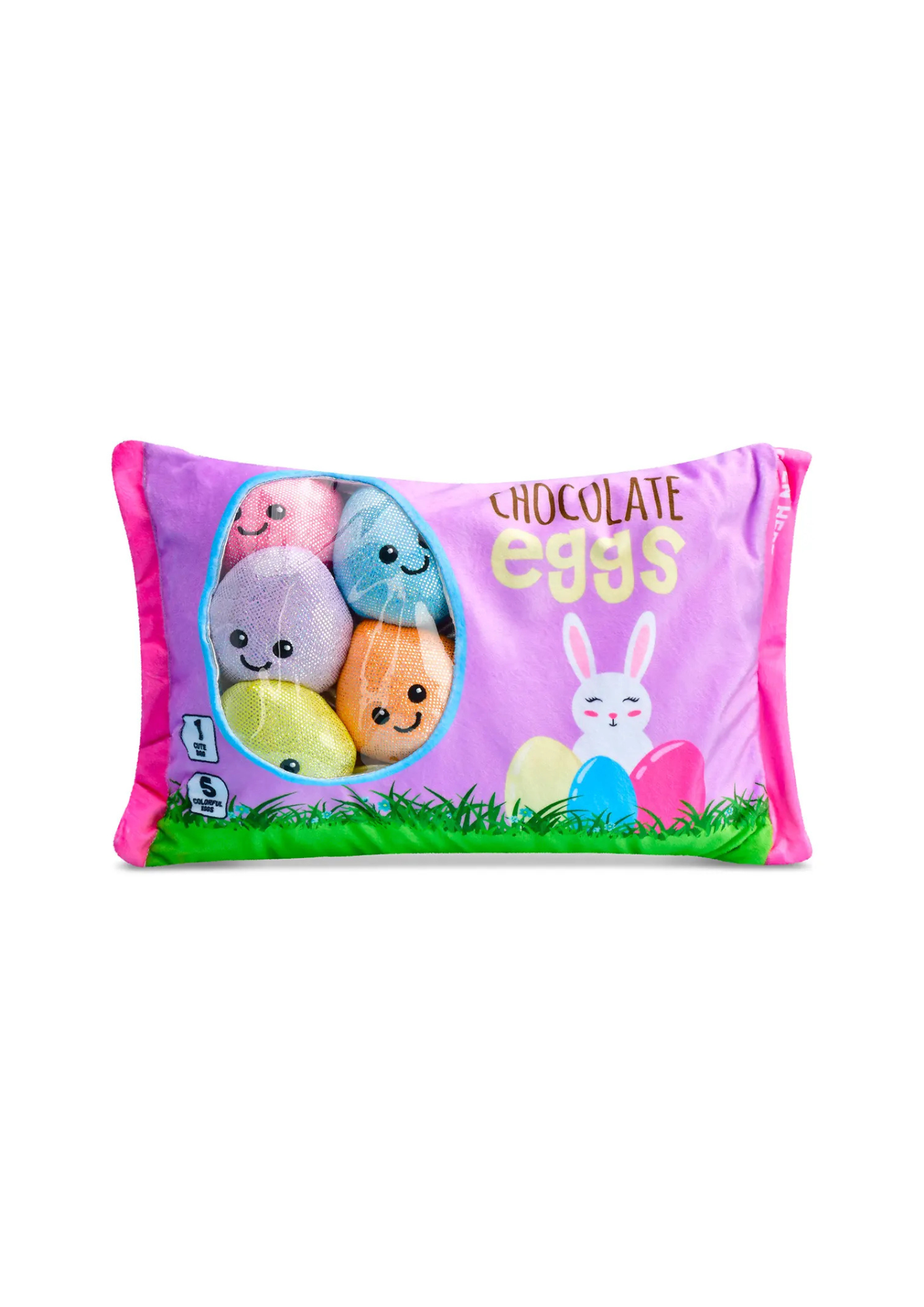 Chocolate Easter Egg Buddies Packaging Fleece Plush