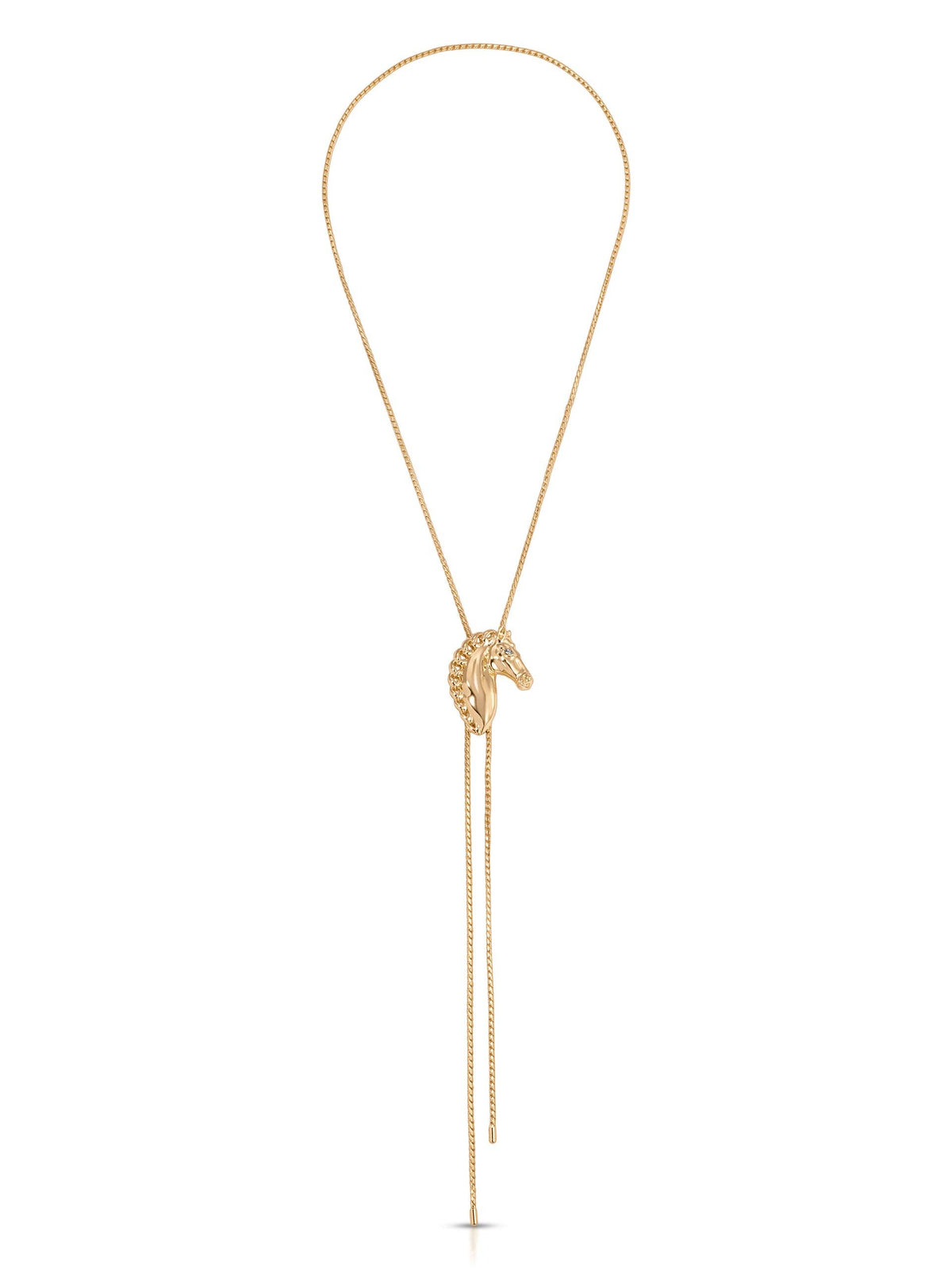 Stallion Lariat Necklace