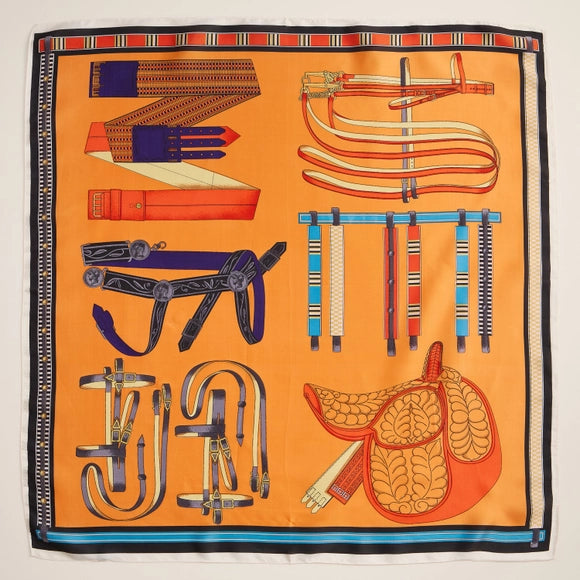 Charlene Silk Square Scarf