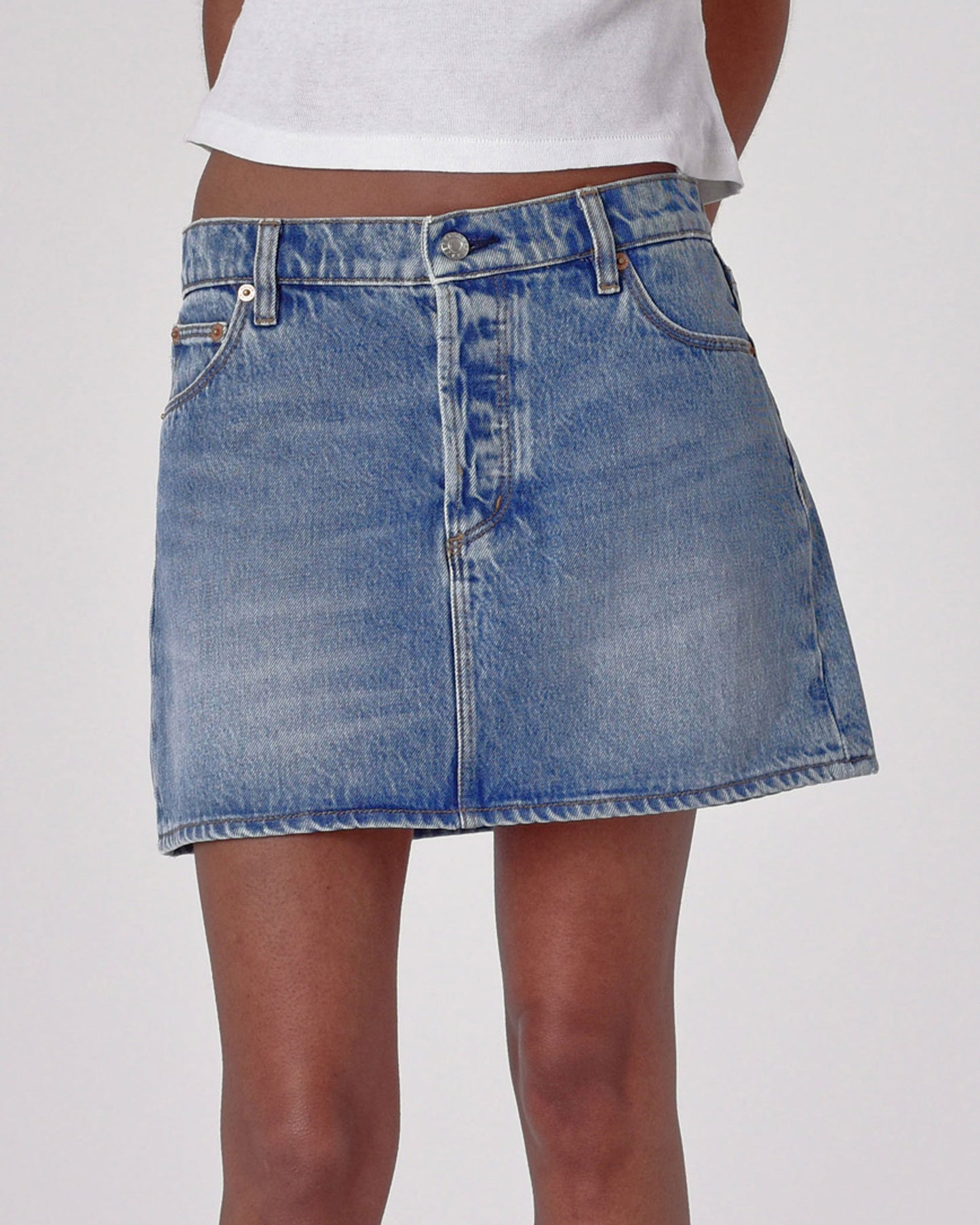 90s Relaxed Mini Skirt