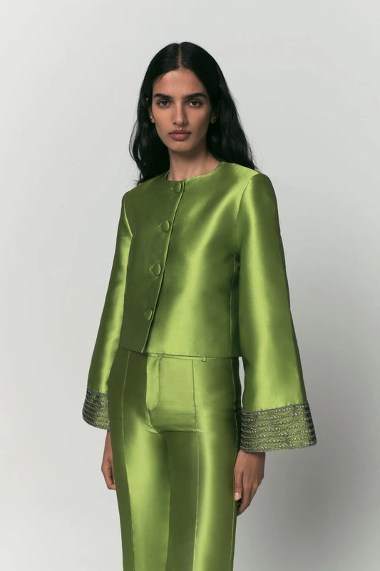 Ruby Satin Jacket