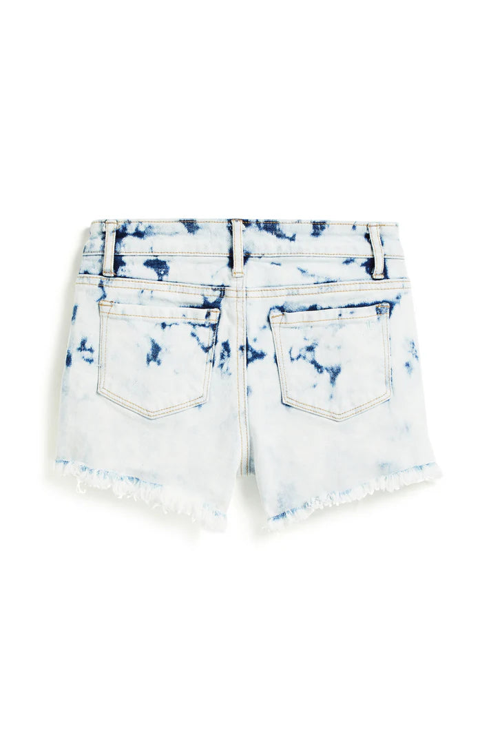 Girls 5 Pockets Fray Short