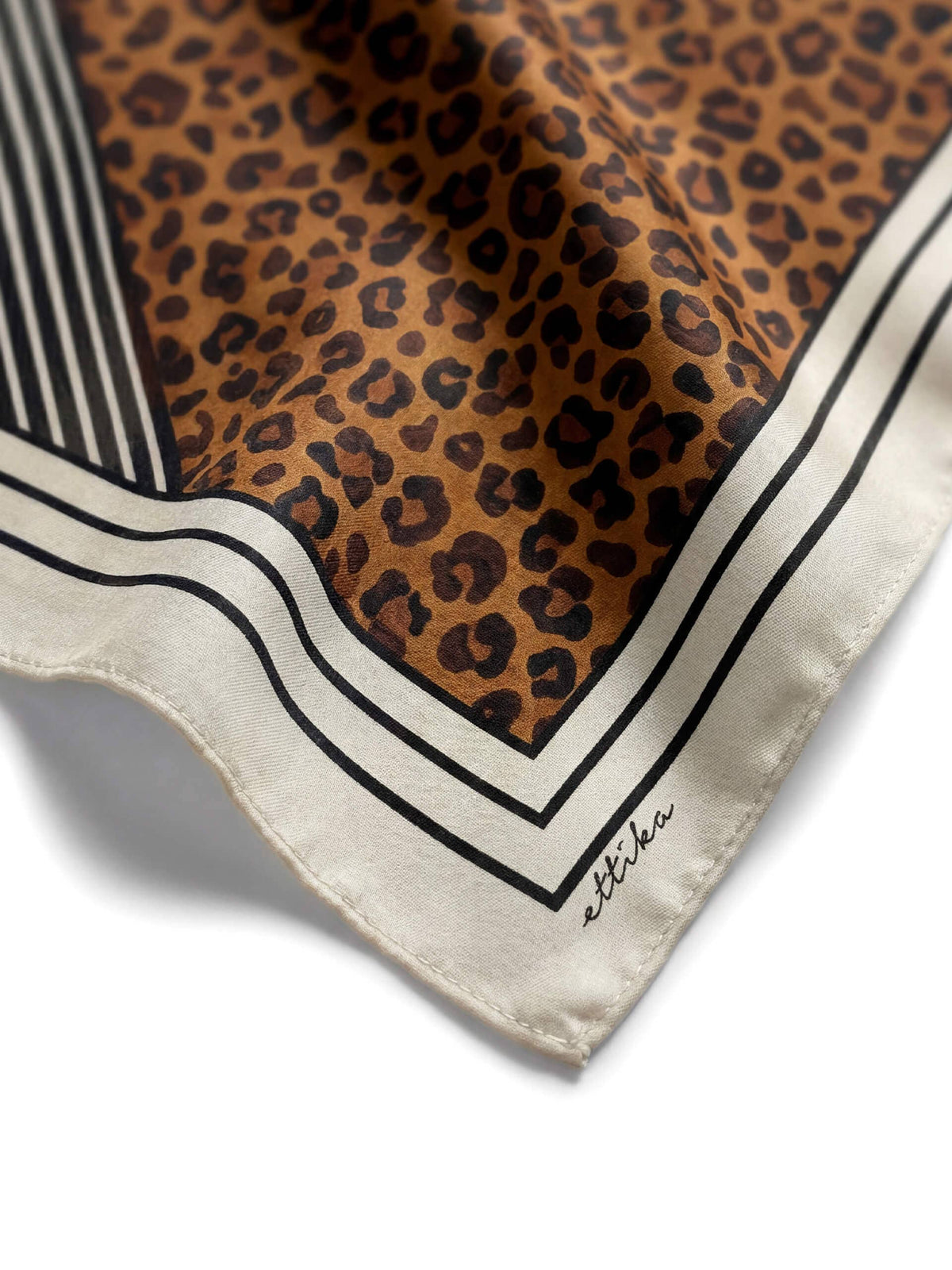 Leopard Stripe Scarf