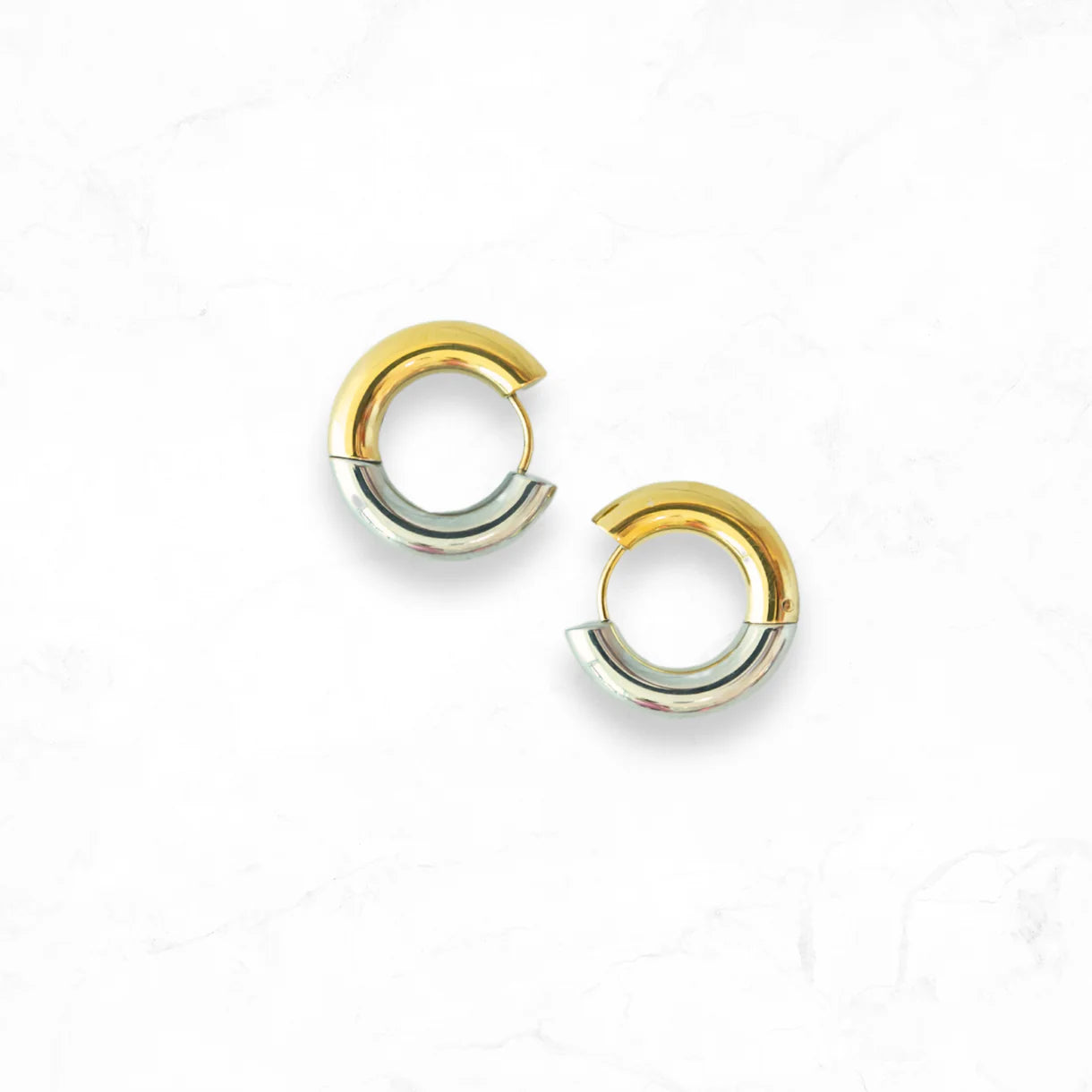 Golden Thread CZ Huggies