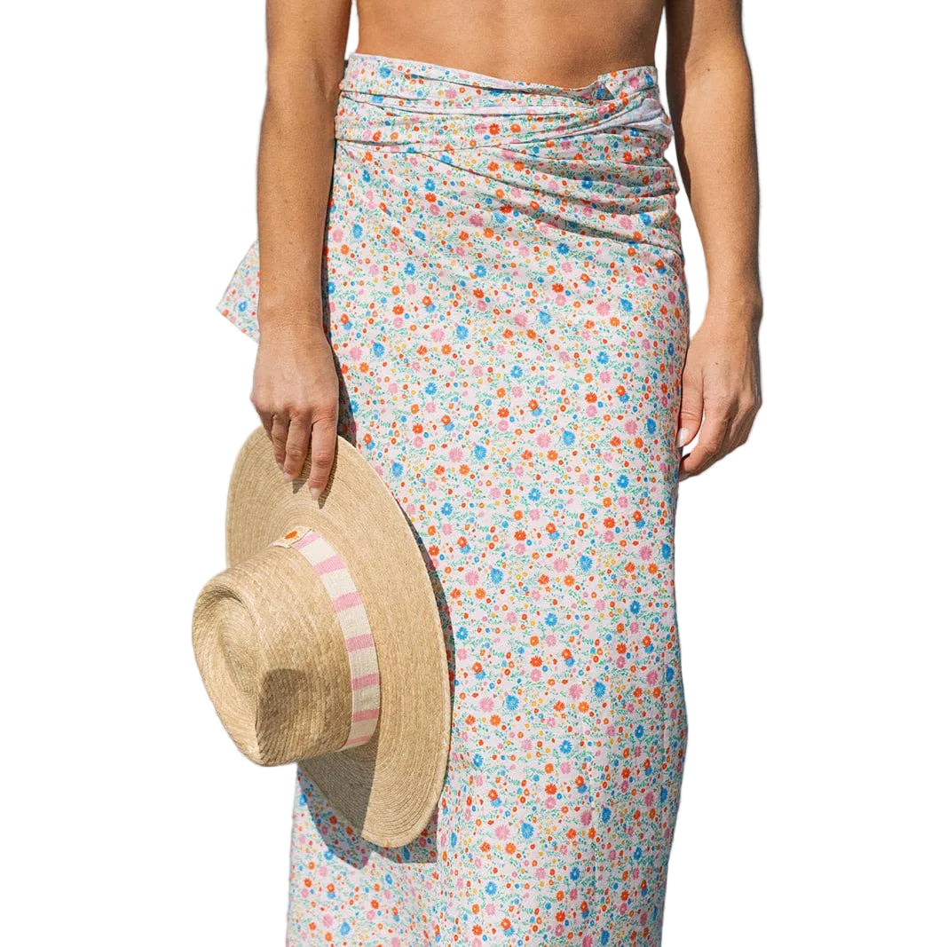 Coastal Daisies Tie Sarong