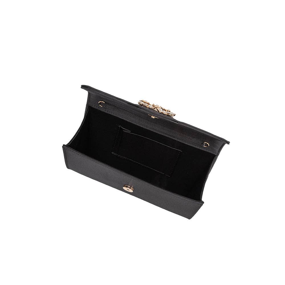 Elodie Satin Crossbody Bag