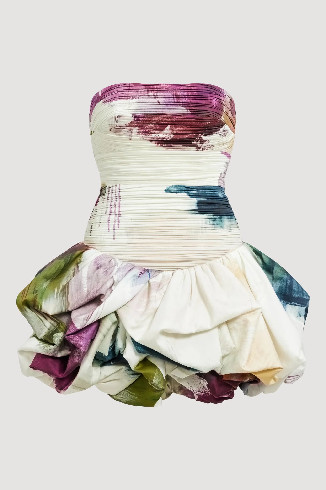 Violette Bubble Hem Mini Dress