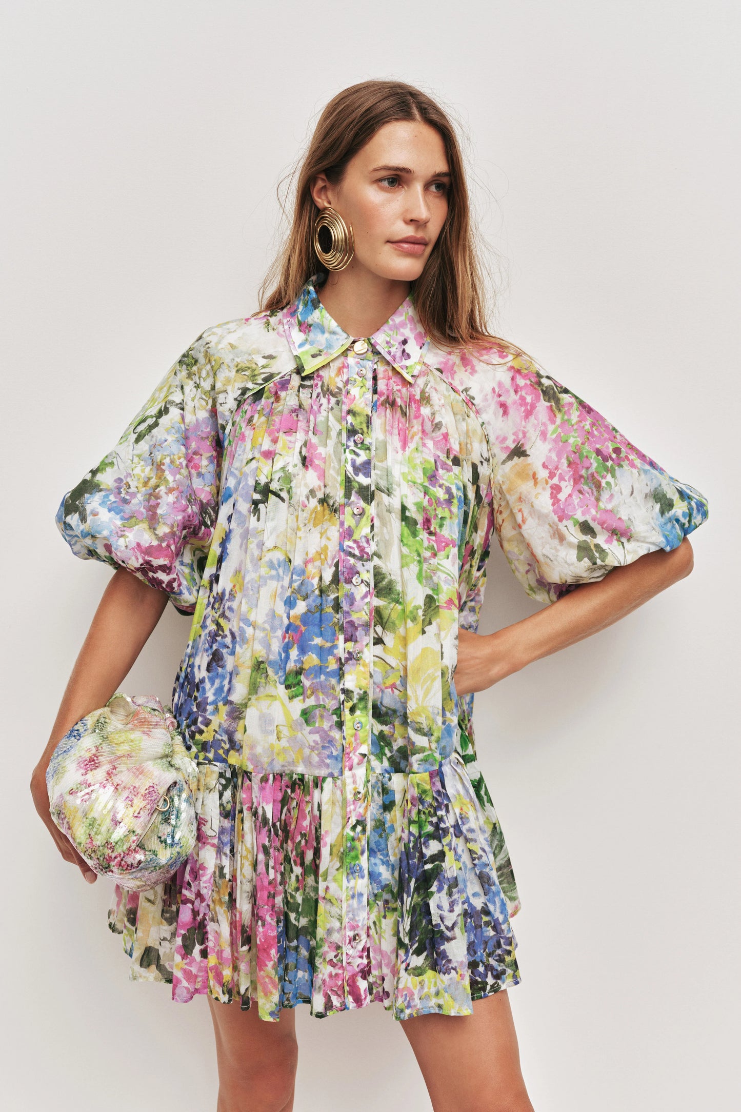 Anthea Mini Smock Dress