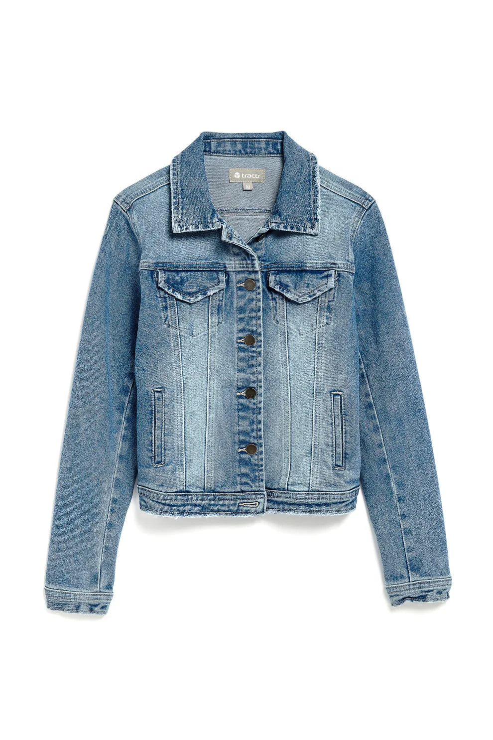 Girls Basic Denim Jacket