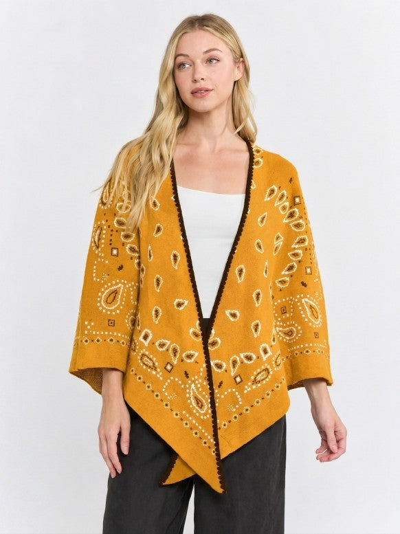 Bandana Kimono Cardigan