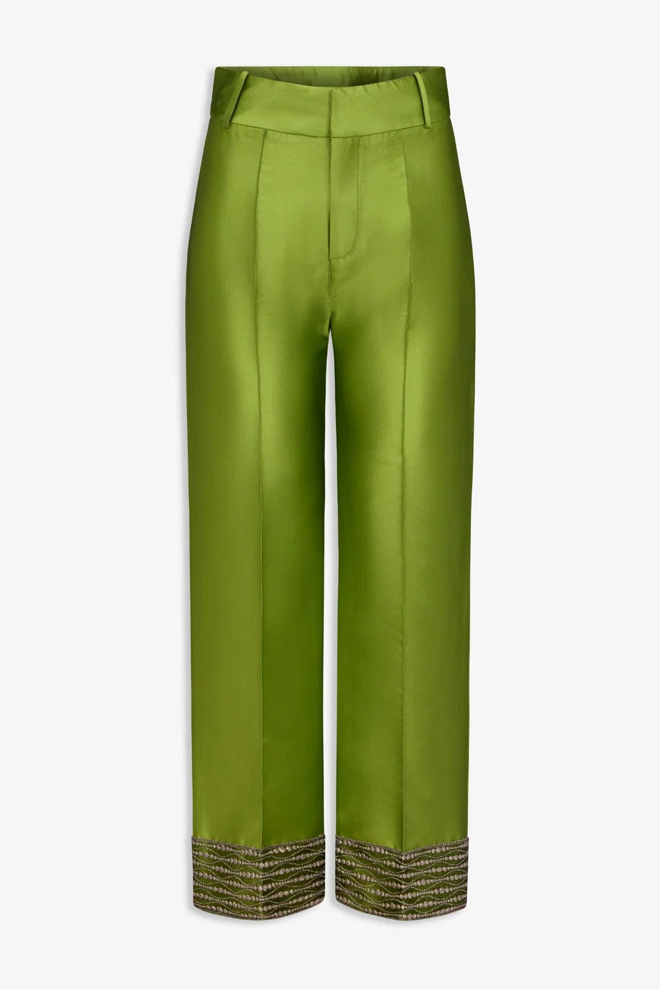 Yoshitomo Satin Straight Pants