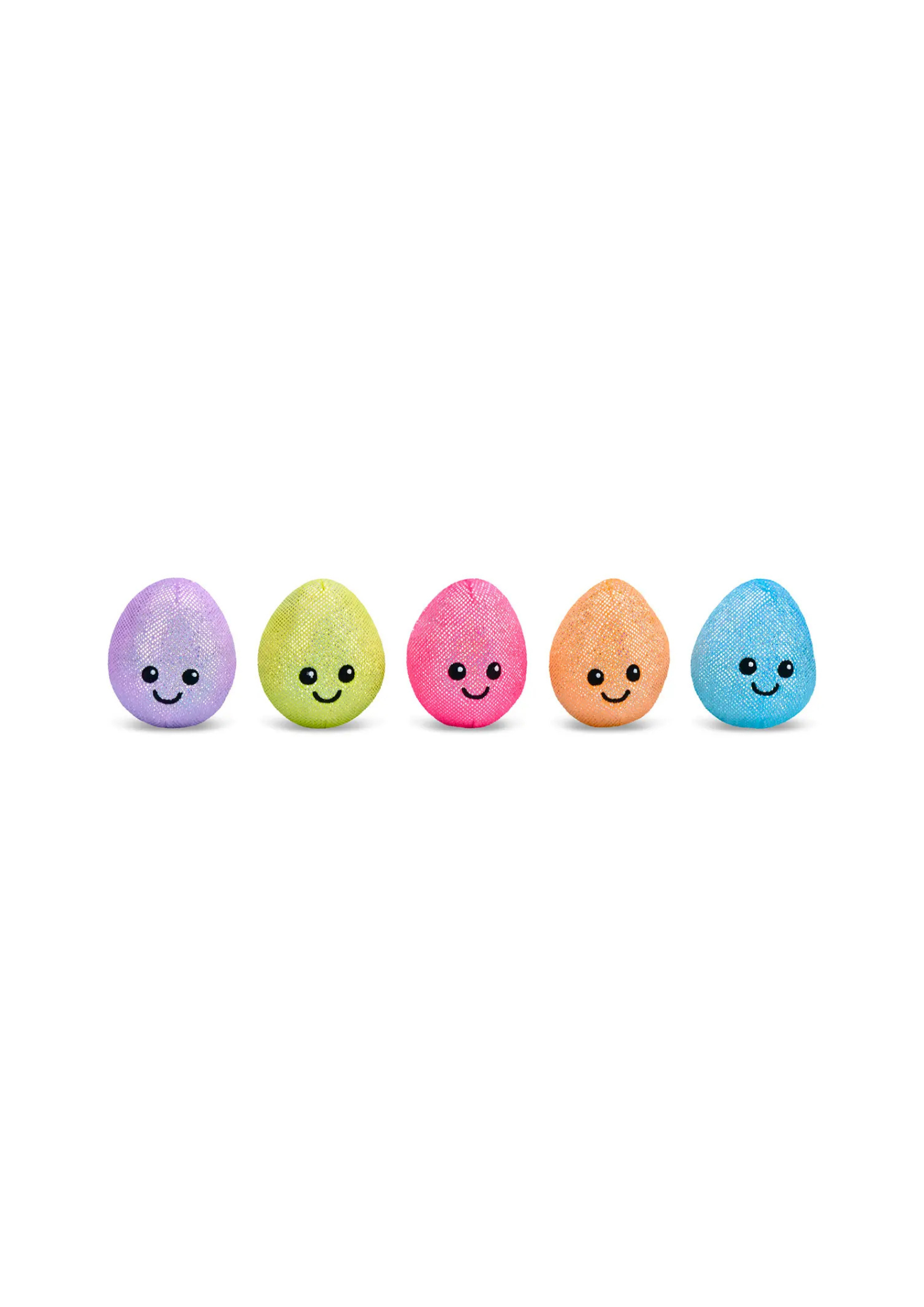 Chocolate Easter Egg Buddies Packaging Fleece Plush