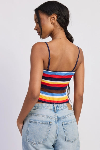 Tiffani Striped Knit Cami
