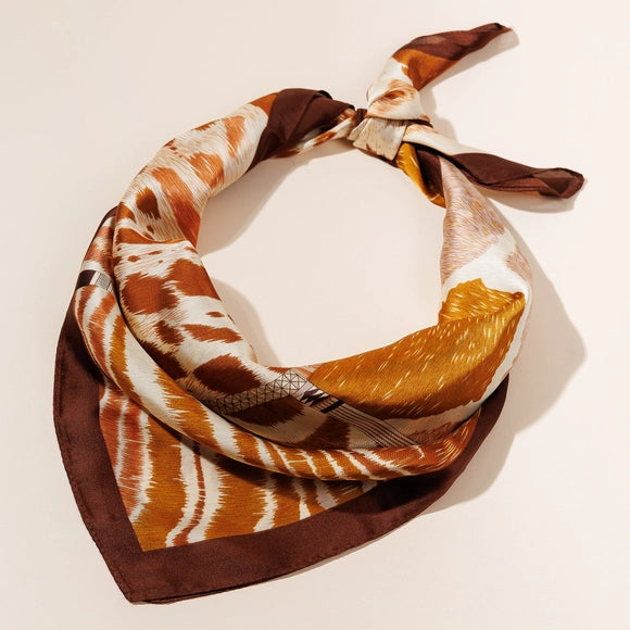 Charlene Silk Square Scarf
