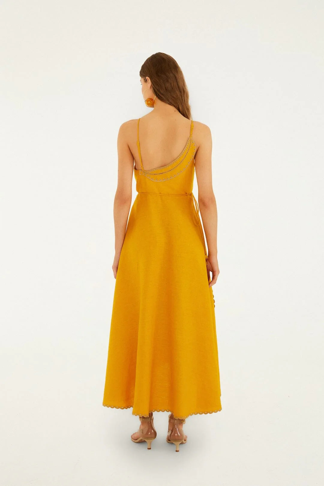 Bananas Maxi Wrap Dress
