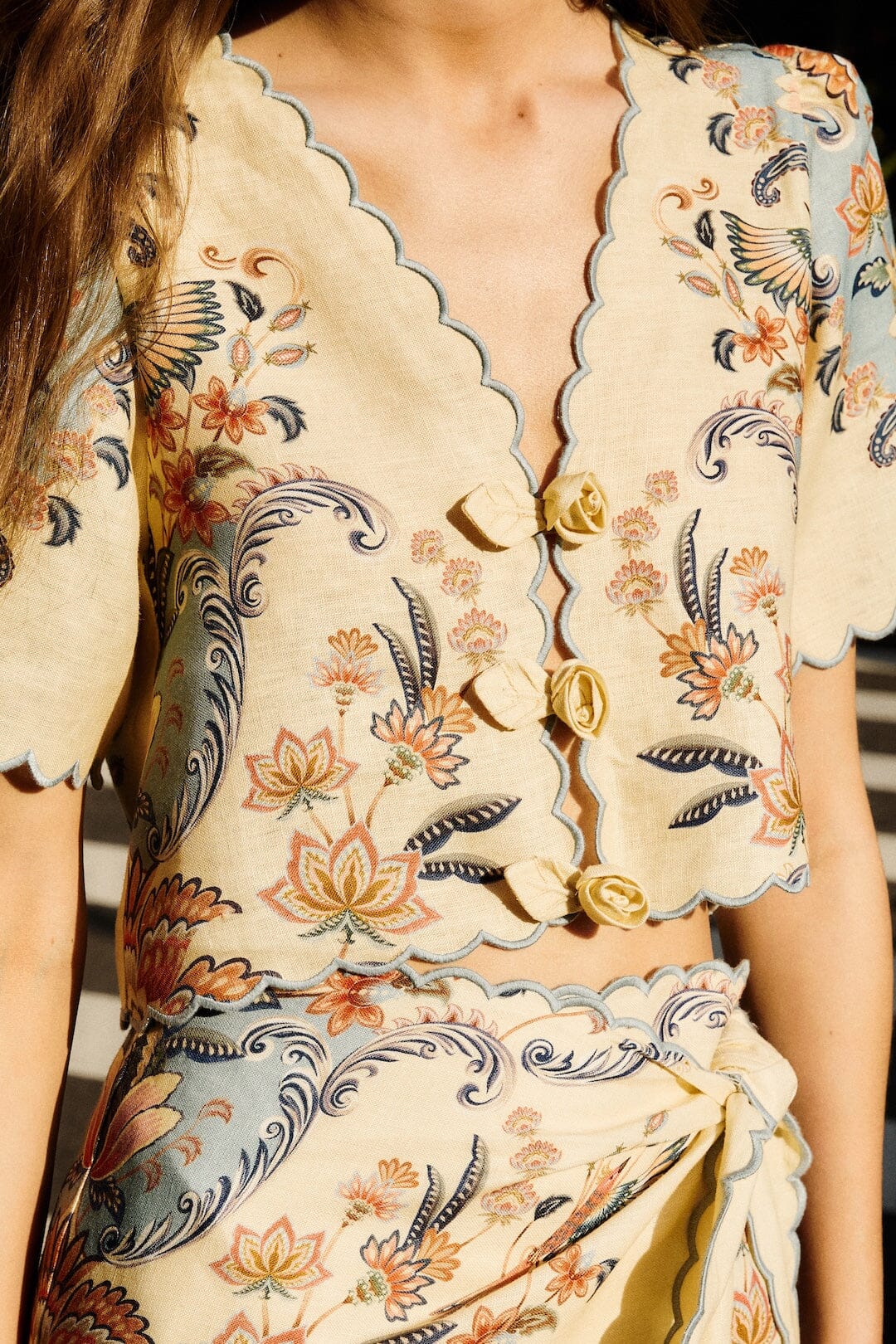 Boho Beauty Short Sleeve Top