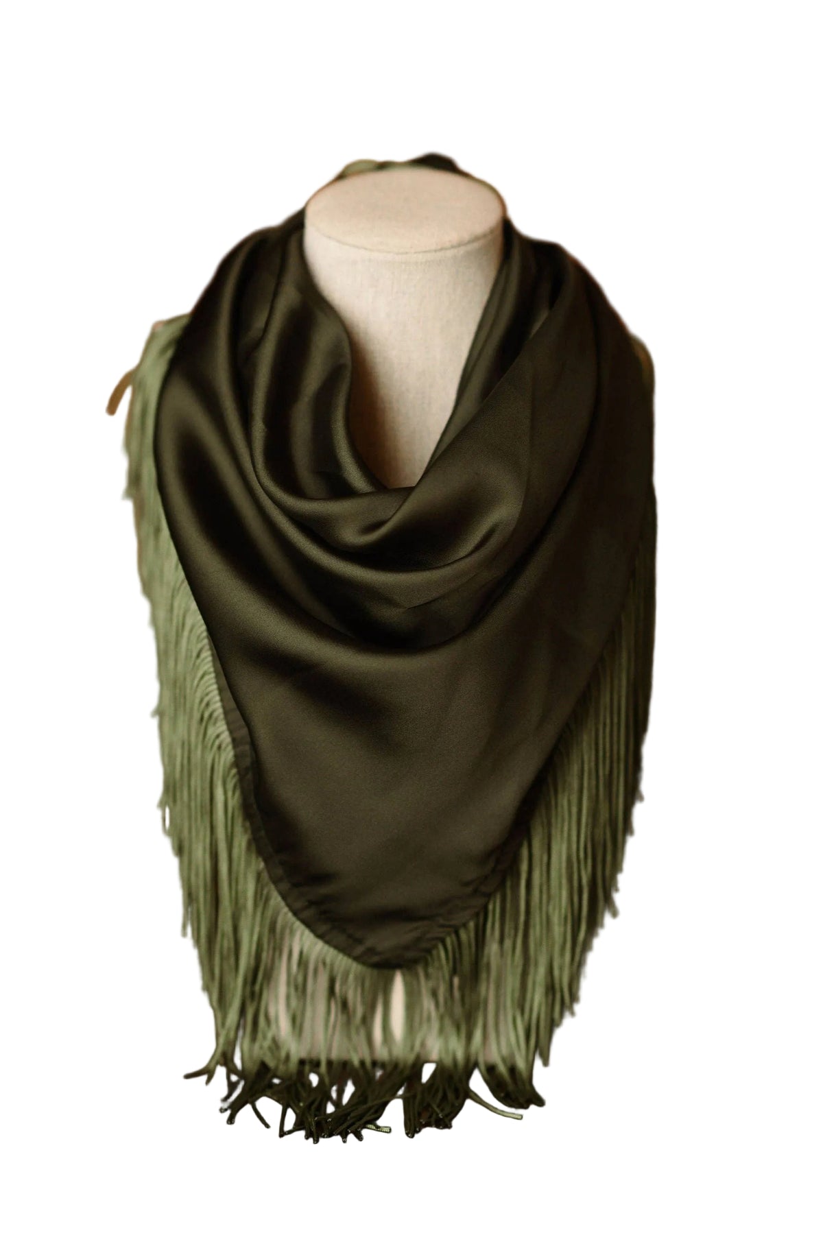 Solid Fringe Scarf