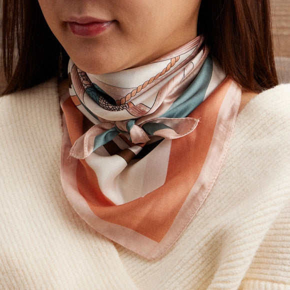 Charlene Silk Square Scarf