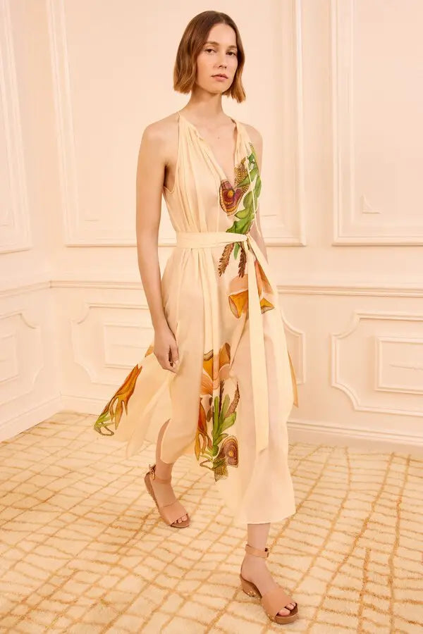 Elara Sleeveless Dress Coverup