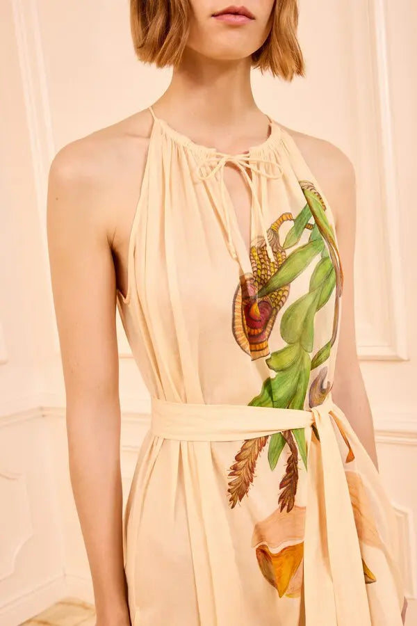 Elara Sleeveless Dress Coverup