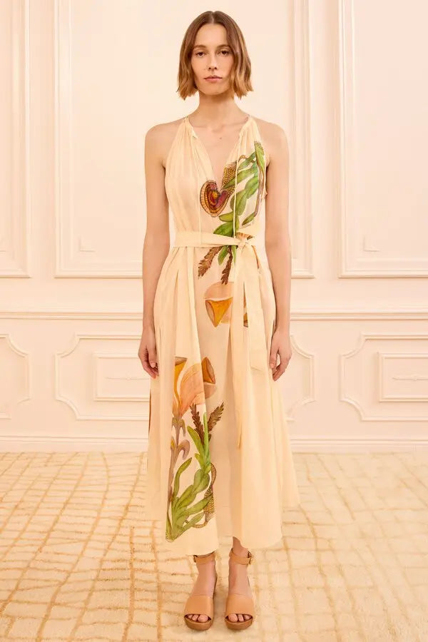 Elara Sleeveless Dress Coverup