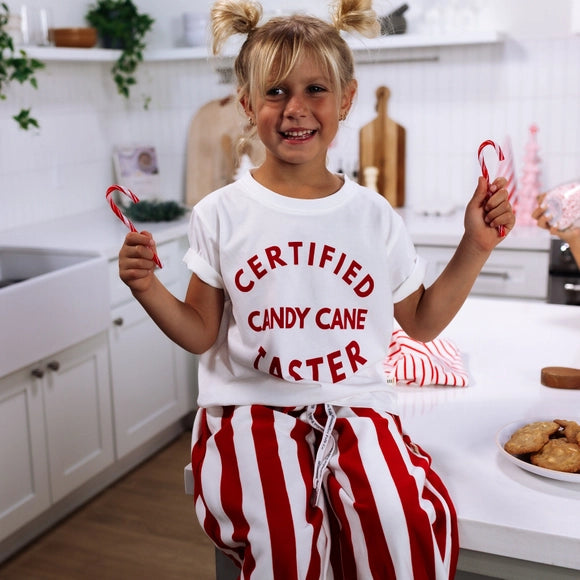 Kids Certified Candy Cane Taster Tee