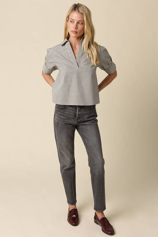 Charis Puff Blouse