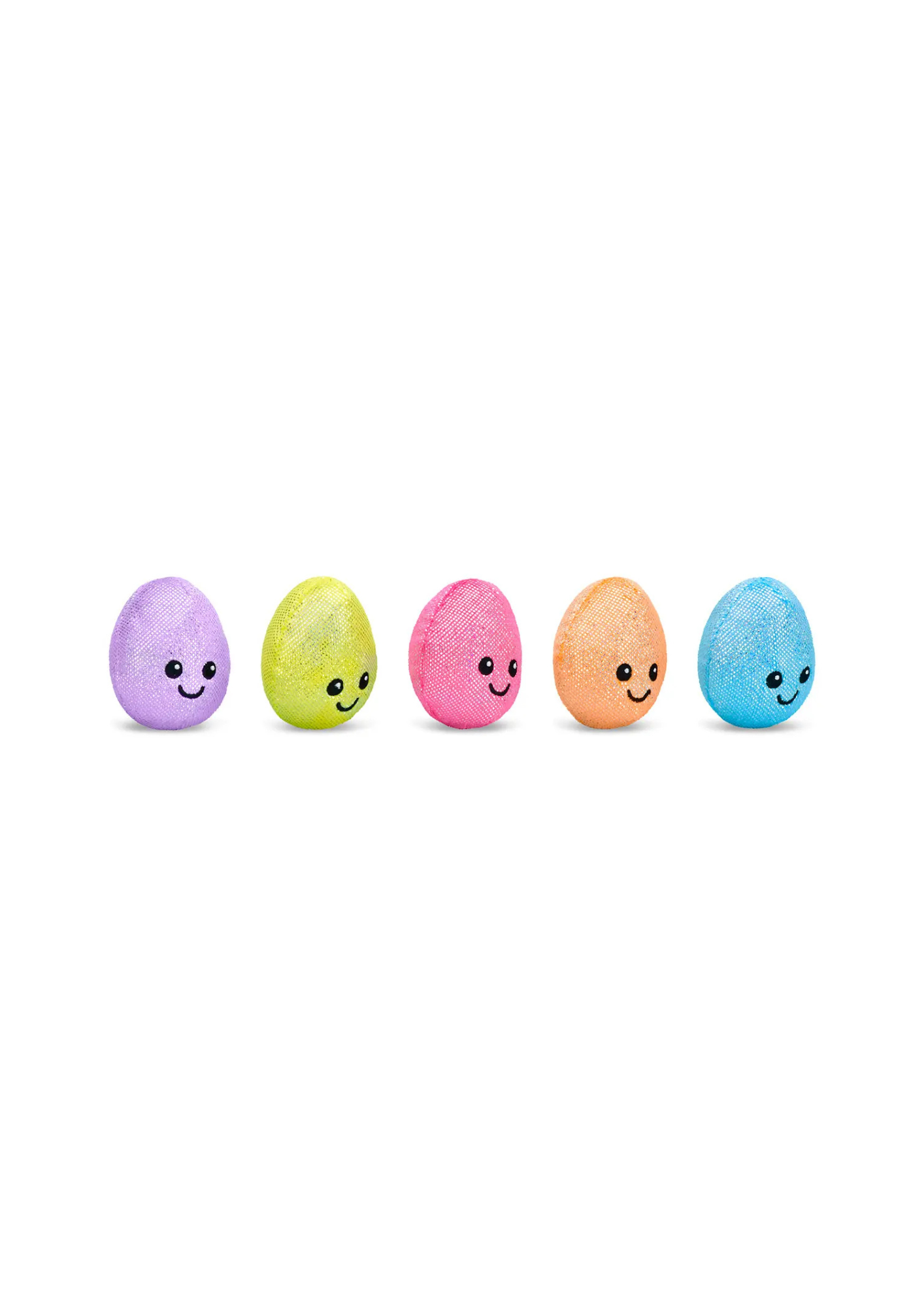 Chocolate Easter Egg Buddies Packaging Fleece Plush