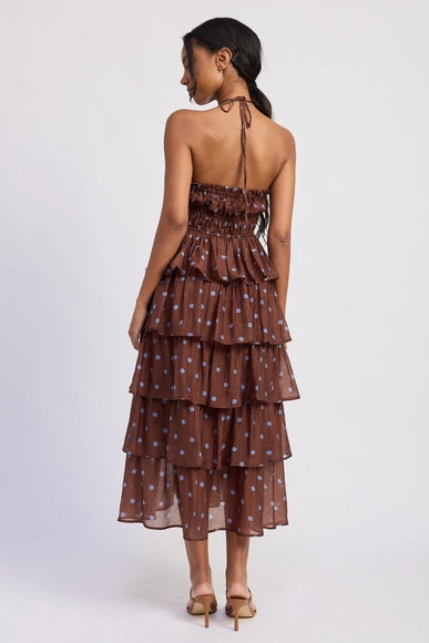 Gracie Tiered Ruffle Midi Dress