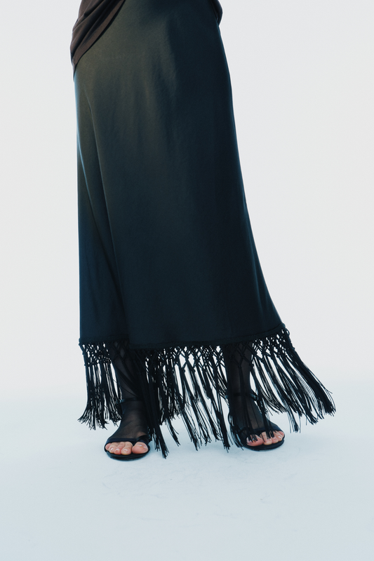 Brittlee Fringe Skirt