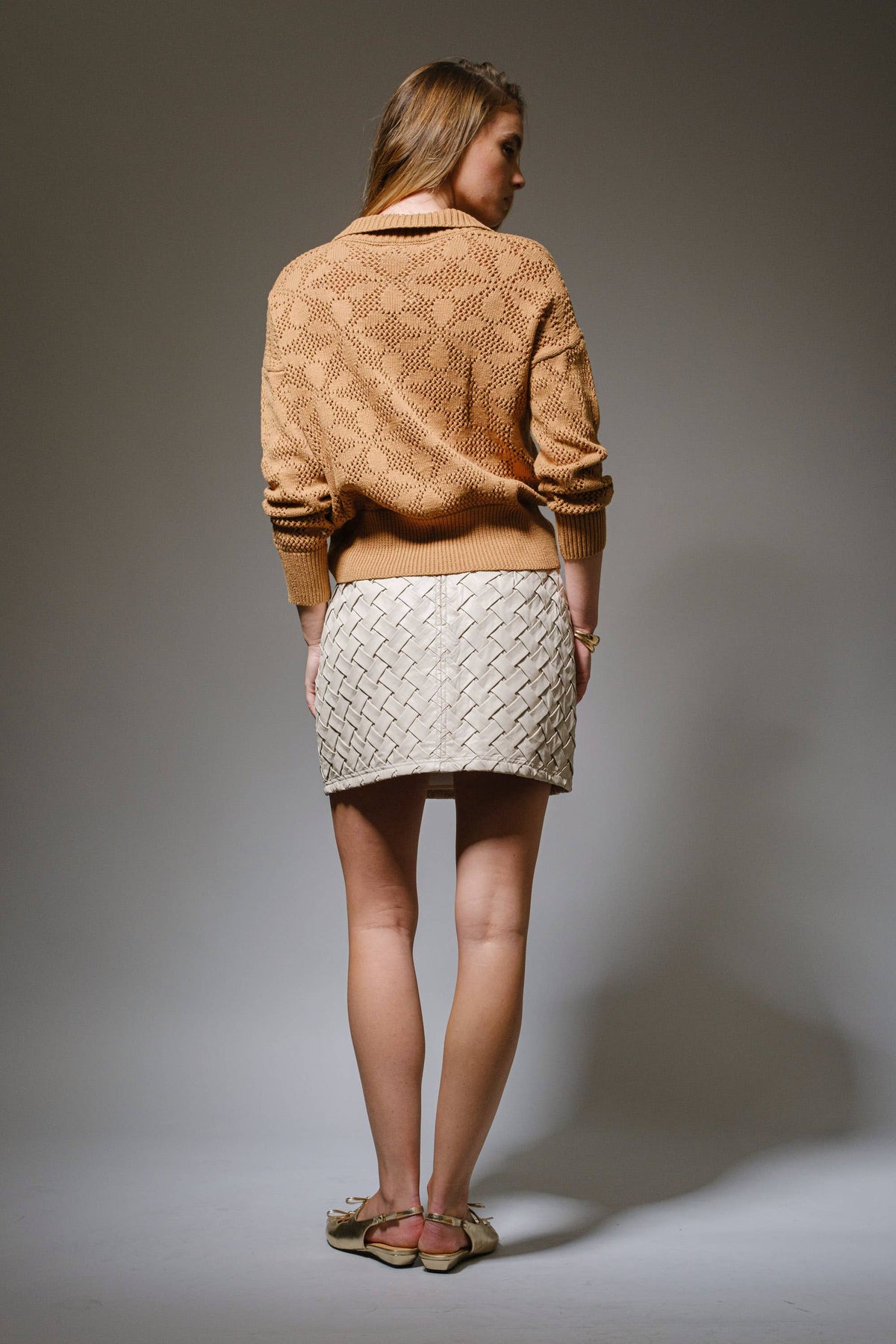 Josie Faux Leather Mini Skirt
