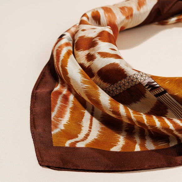 Charlene Silk Square Scarf