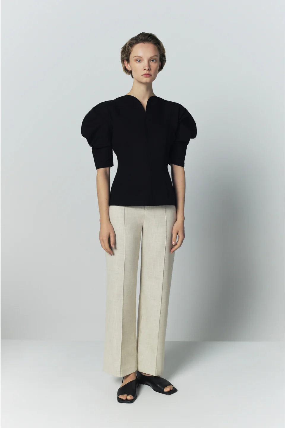 Janet Textured Top