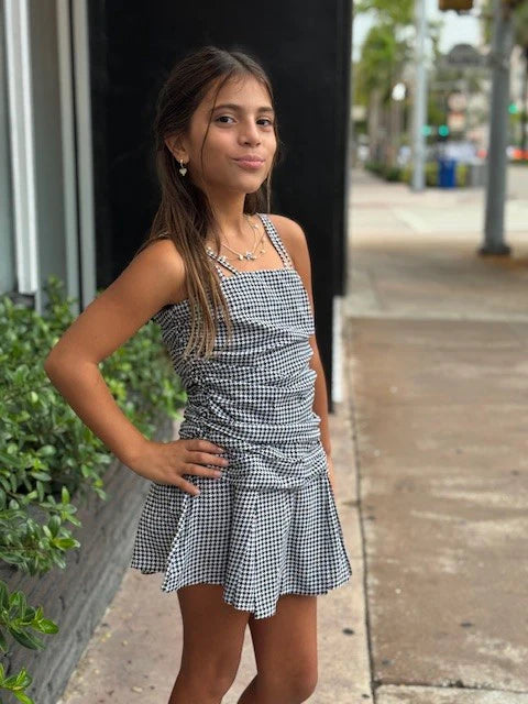 Girls Double Strap Dress