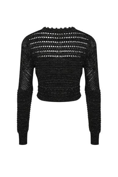 Presley Crochet Knit Cardigan