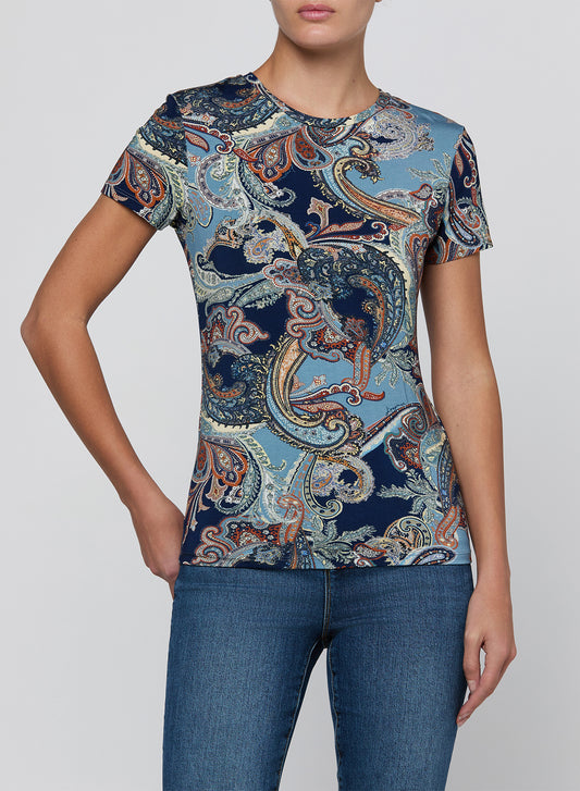 Ressi Short Sleeve Crew Neck Tee