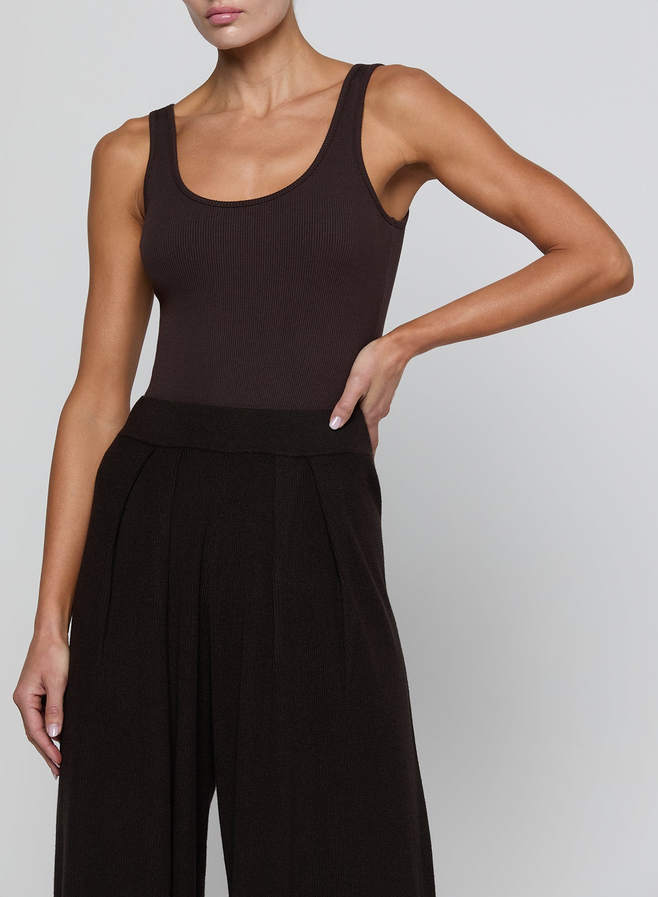 Nica Scoop Tank Bodysuit