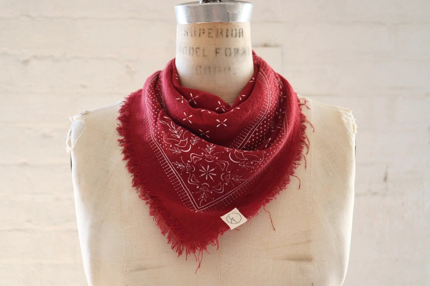Naturally Dyed Bandana