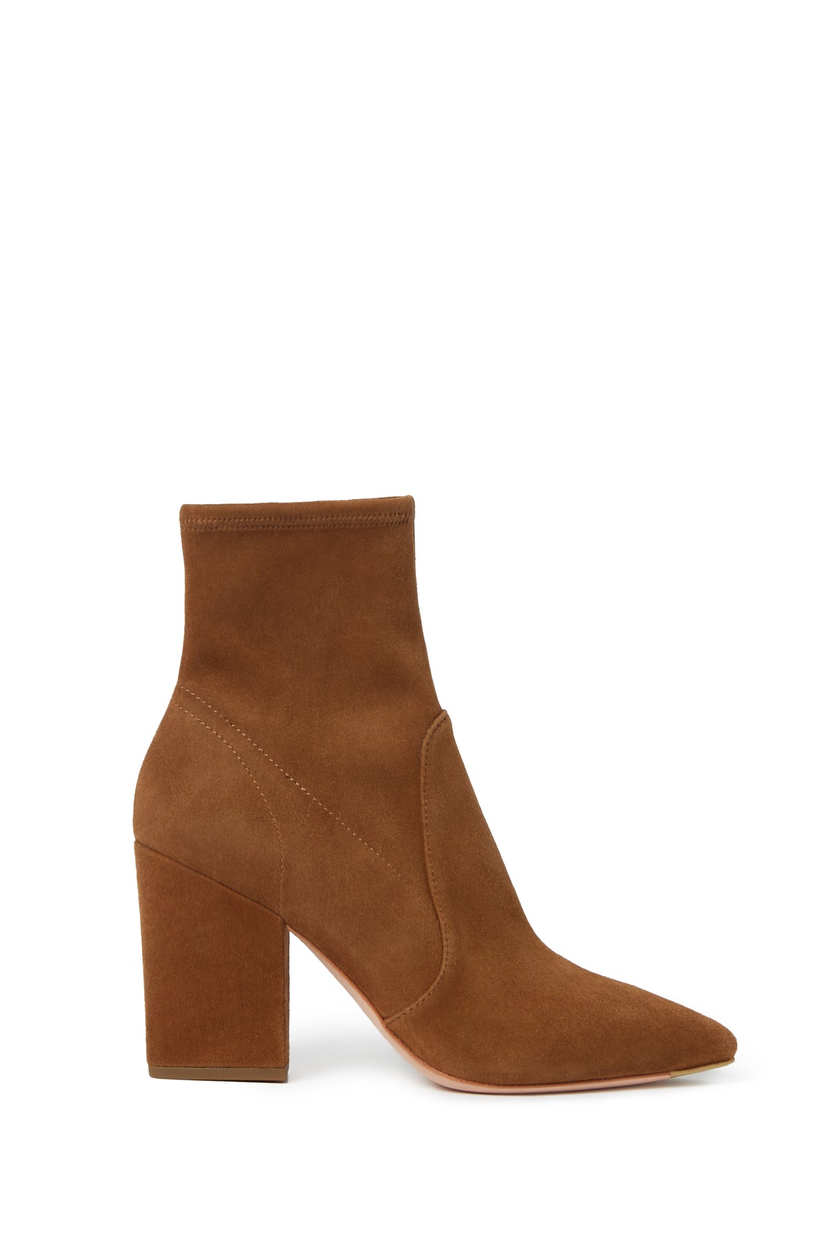 Isla Suede Slim Ankle Bootie