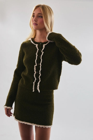 Alice Cardigan and Mini Skirt Set
