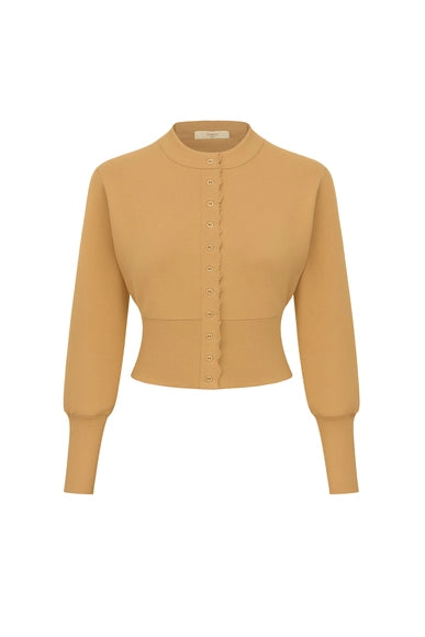 Jori Scalloped Cardigan