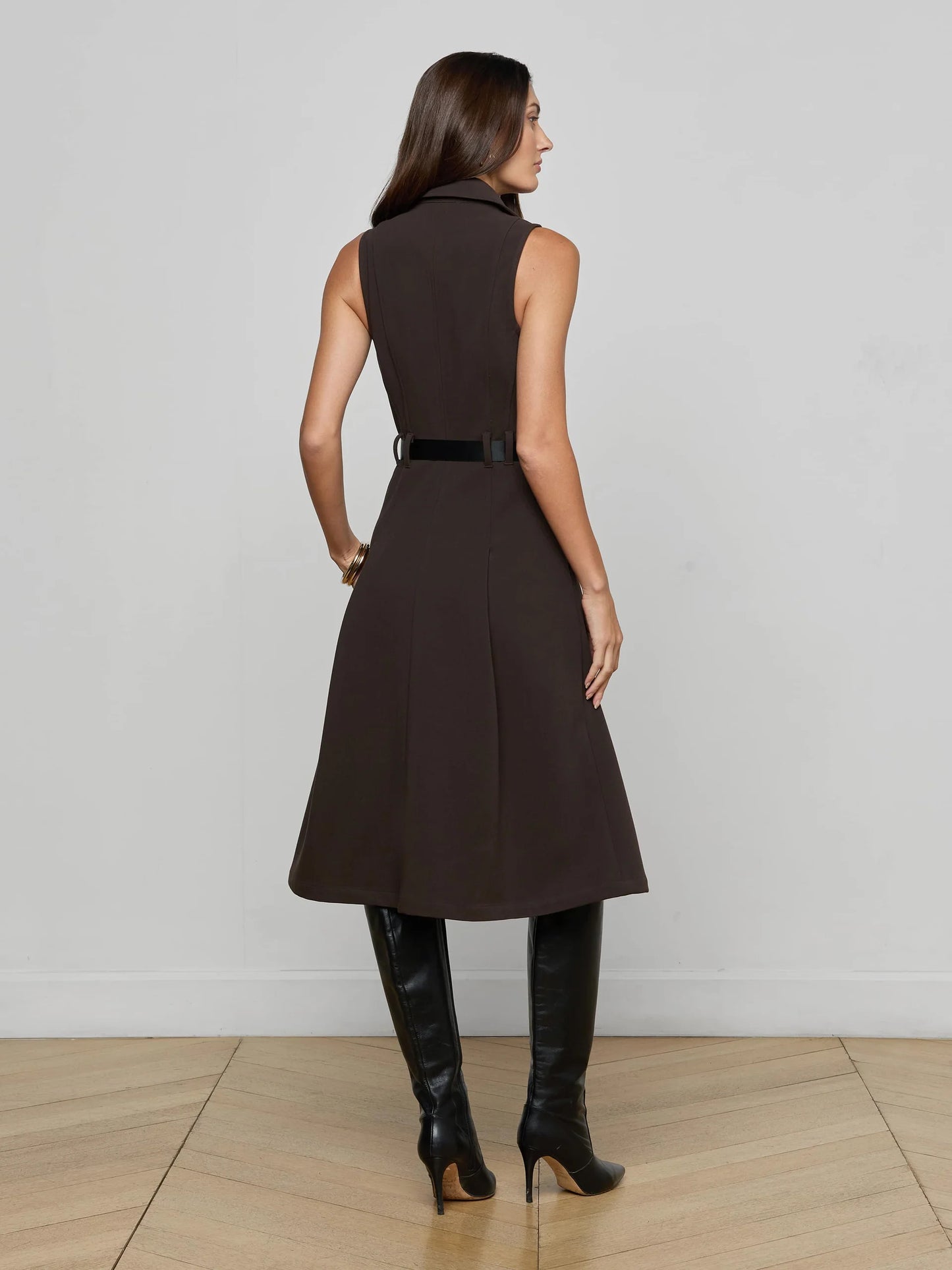 Kylo Belted Shirt Dress