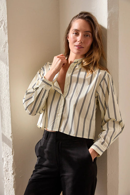 Naomi Poplin Button Down